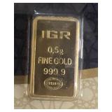 0.5 Gram Gold Bar *Special Payment Required*
