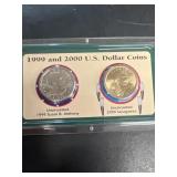 1999 and 2000 uncirculated coins dollar coins
