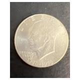 Eisenhower or bicentennial one dollar coin