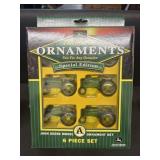 John Deere Christmas ornament set
