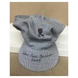 JL case Heritage foundation autographed hat by