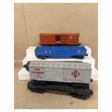 Lionell train cars