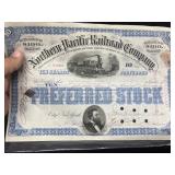 Northern Pacific Railroad Company stock