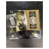 2012 silver dollar infantry soldier set