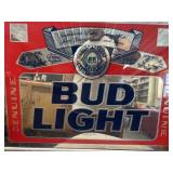 Budweiser advertising mirror