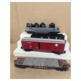 Electric train Lionel cars