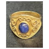 Ring size 6, Mark 14K gd