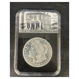 1921 D Silver Morgan dollar
