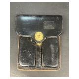 US BUCHEIMER leather clip holder