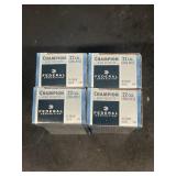 (4) boxes of 20 caliber, LR ammunition-NO SHIPPING