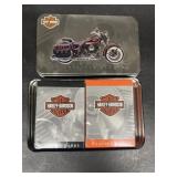 Harley Davidson playing card set