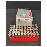 38 special high velocity ammo Federal classic 50 r