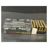 AGUILA 38 special semi jacketed hollowpoint