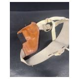 Over the shoulder gun holster colt