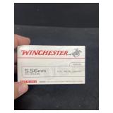 Winchester 5.56 ammunition-NO SHIPPING