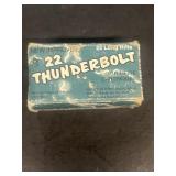 22 thunderbolt long rifle ammo-NO SHIPPING