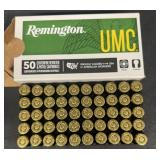 Remington 9mm Luger ammo box of 50-NO SHIPPING