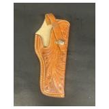 HECHOEN Mexico, leather gun holster, 4ï¿½5