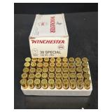 Winchester 38 special box of 50-NO SHIPPING