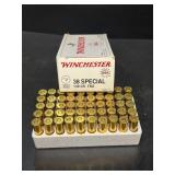 Winchester 38 special box of 50-NO SHIPPING