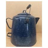 Enamel coffee pot