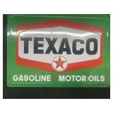 Texaco newer metal sign