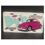 Bug in Volkswagen license plate