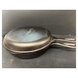 Lodge cast-iron skillets