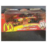 Bill Elliott 1/64 and 1/24 diecast McDonald