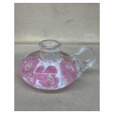 Joe Saint Clair paperweight oil lamp