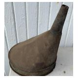 Galvanized funnel