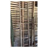 Wooden ladder