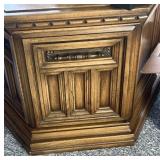 Pair of octagonal end tables