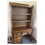 Bookshelf desk
