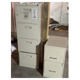 Hon four drawer, filing cabinet and two drawer
