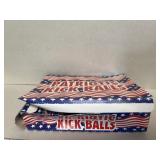Patriotic kick balls
