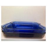 Pyrex Cobalt blue baking dishes