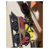 Cast aluminum car wall hangings