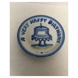 Mary Hadley happy birthday plate
