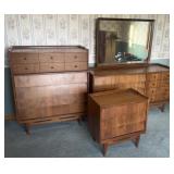 Mid-century vintage bedroom set