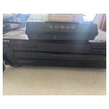 VHS player and rewind