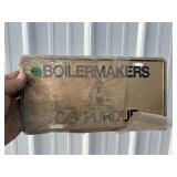 Purdue license plate