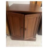 2-door Cabinet, Cherry Finish
