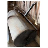 Massive lawn roller