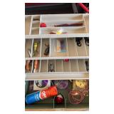 Tacklebox with contents