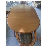 Dining room table and four chairs
