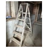 Wooden ladder