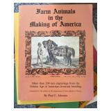 Books Bible farm animals in making of America