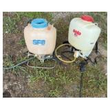 Backpack sprayers one has no wand