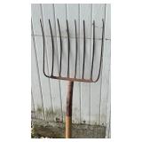 Eight tine pitchfork